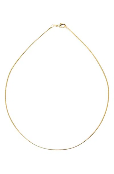 Marlyn Schiff Ari Choker Necklace In Gold Plated