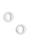 Marlyn Schiff Block Letter Initial Stud Earrings