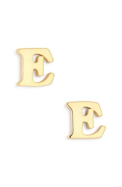 Marlyn Schiff Block Letter Initial Stud Earrings