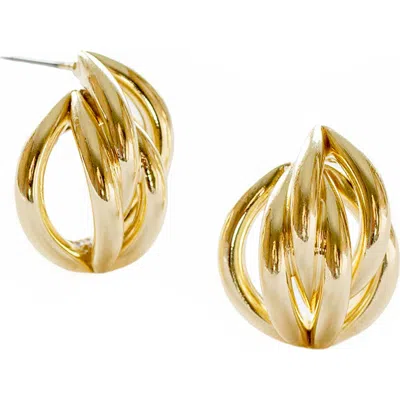 Marlyn Schiff Bria Drop Earrings In Gold