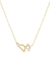 Marlyn Schiff Constellation Necklace In Gold