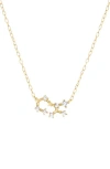 Marlyn Schiff Constellation Necklace In Gold