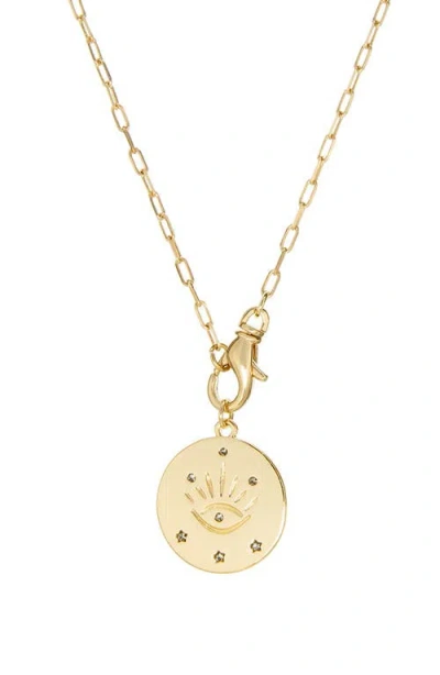 Marlyn Schiff Evil Eye Pendant Necklace