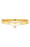 Marlyn Schiff Gisella Bangle In Gold