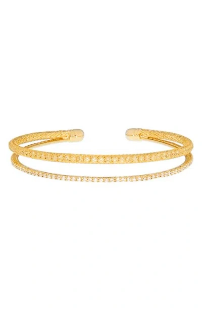 Marlyn Schiff Kate Cuff Bracelet In Gold