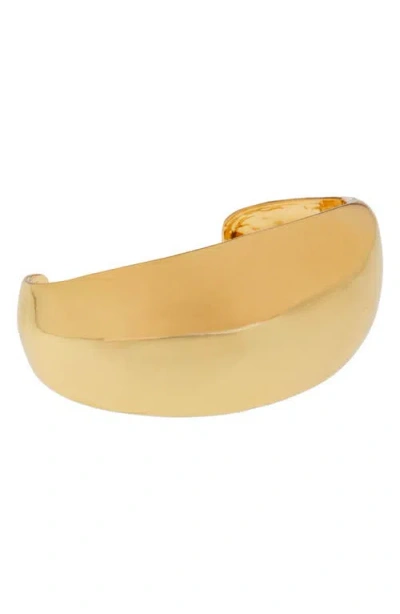 Marlyn Schiff Maya Cuff Bracelet In Gold