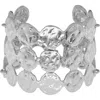 Marlyn Schiff Ophelia Disc Statement Cuff In Metallic