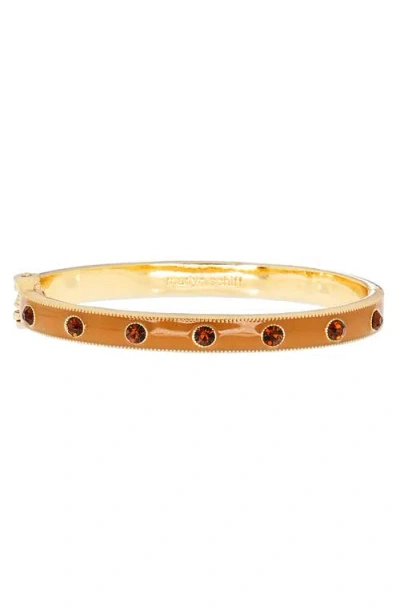 Marlyn Schiff Reece Hinge Bracelet In Gold
