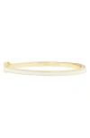 Marlyn Schiff Thin Enamel Hinge Bracelet In Gold