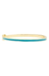 Marlyn Schiff Thin Enamel Hinge Bracelet In Multi