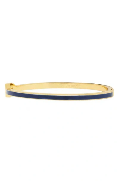 Marlyn Schiff Thin Enamel Hinge Bracelet In Blue