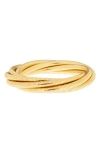 Marlyn Schiff Twisted Omega Chain Stretch Bracelet