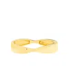 Marlyn Schiff Twist Hinge Bangle Bracelet In Gold