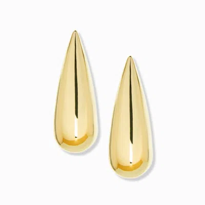 Marlyn Schiff Women's Paige Earring In Yellow Gold