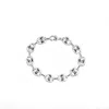 Marlyn Schiff Women's Puffed Anchor Link Bracelet In Silver In Metallic