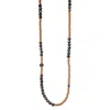 Marlyn Schiff Women's Stone Crystal Beaded Long Necklace In Multi In Brown