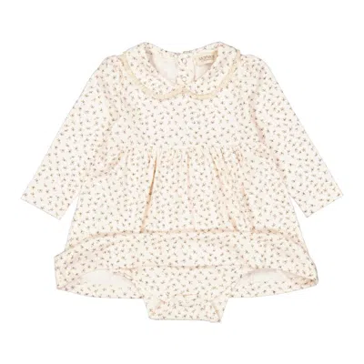 Marmar Copenhagen Kids' Girl's Raya Dress In Petite Fleurs In Pink