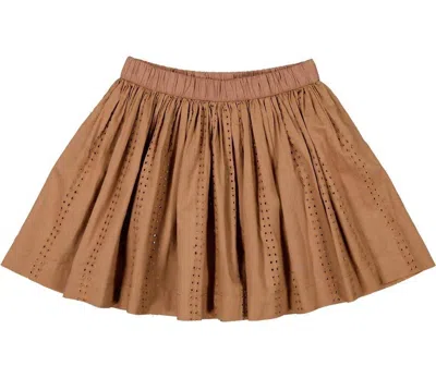 Marmar Copenhagen Kids' Girls Sana Skirt In Hazel In Black