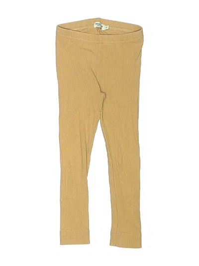 Pre-owned Marmar Copenhagen Kids' Khaki Pant In Gold