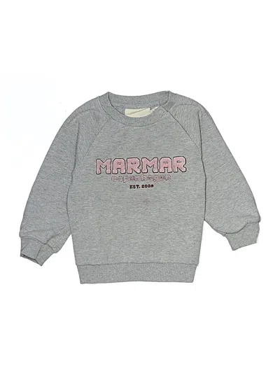 Pre-owned Marmar Copenhagen Kids' Sweatshirt In Gray
