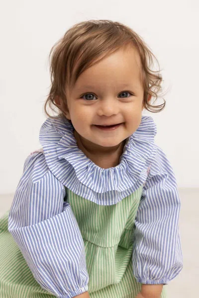 Marmar Copenhagen Kids' Tonella Blouse In Blue
