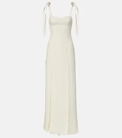 Marmar Halim Bow-detail Gown In Neutral