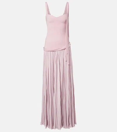 Marmar Halim Bow-detail Gown In Pattern