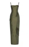 Marmar Halim Corseted Embroidered Gown