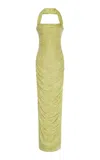 Marmar Halim Halter Draped Gown