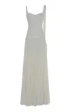 Marmar Halim Off-the-shoulder Gathered Gown In White