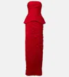 Marmar Halim Robe Aus Taft