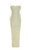 Marmar Halim Strapless Corseted Gown