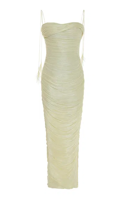 Marmar Halim Strapless Corseted Gown