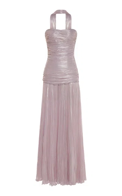 Marmar Halim Strapless Gathered Gown