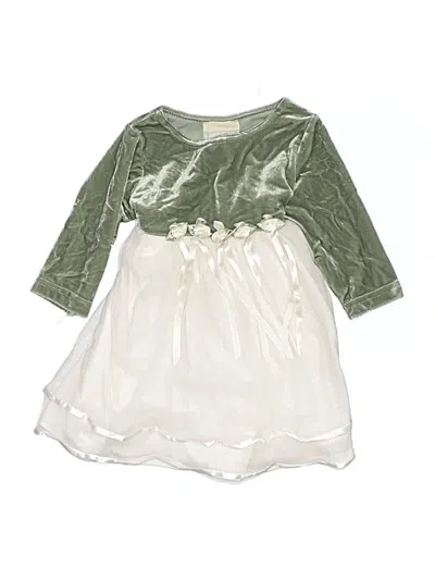 Pre-owned Marmellata Kids' Dress In Green