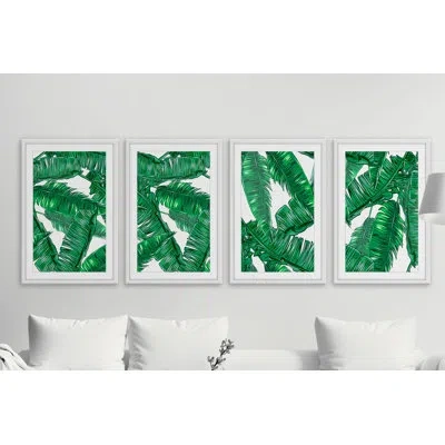 Marmont Hill - 4 Piece Single Picture Frame Graphic Art In No Mat