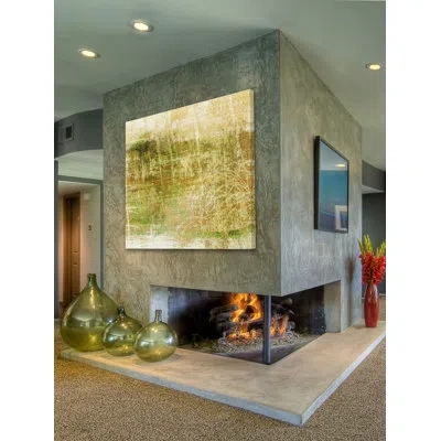 Marmont Hill 'analog Ix' By Sia Aryai Painting Print On Wrapped Canvas In Green