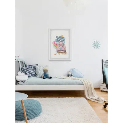Marmont Hill Be Happy V By  - Picture Frame Print