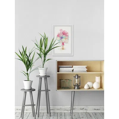 Marmont Hill 'be Happy Vi' By  - Picture Frame Print On Paper