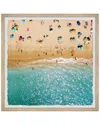 Marmont Hill Beach Vacation Framed Print In Multicolor