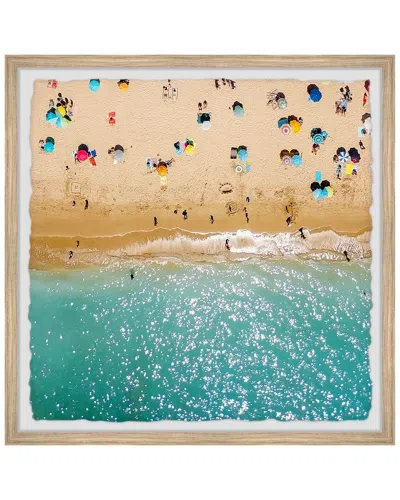 Marmont Hill Beach Vacation Framed Print In Multicolor