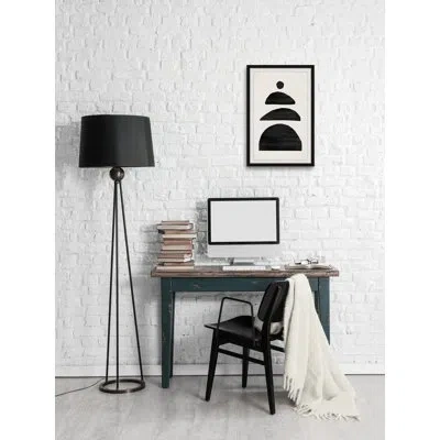Marmont Hill Border Barriers By  - Picture Frame Painting In Black;white