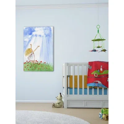 Marmont Hill 'breath Of Heaven' Painting On Canvas In Blue;green