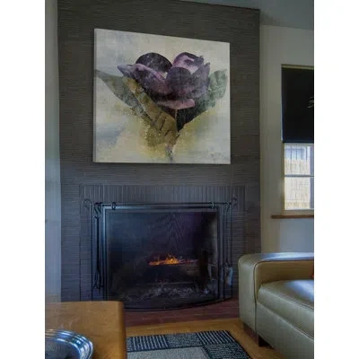 Marmont Hill 'bright And Beautiful' By Irena Orlov Painting Print On Wrapped Canvas In Green;gray;purple