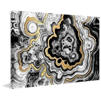 Marmont Hill 'closing In' Painting Print On Wrapped Canvas In Black;brown;gray