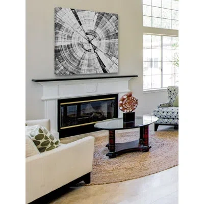 Marmont Hill 'constant Motion' Painting Print On Wrapped Canvas In Black;gray