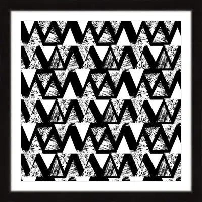 Marmont Hill Continual Bridge - Picture Frame Graphic Art Print On Paper In Black Framed