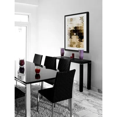 Marmont Hill 'deaf Echo' Framed Painting Print In Black;brown;beige