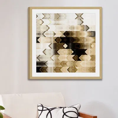 Marmont Hill 'deaf Echo' Framed Painting Print In Natural Framed