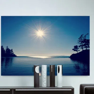Marmont Hill 'do No Harm' By Robin Delean Painting Print On Wrapped Canvas In Blue